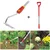Wolf Garten HU-M 15 Draw Hoe with ZM-AD 120 D-Grip Handle for Versatile use in Garden